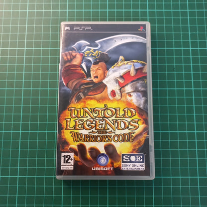 Untold Legends: The Warrior's Code | PSP | Used Game |