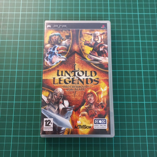 Untold Legends: Brotherhood of the Blade | PSP | Used Game
