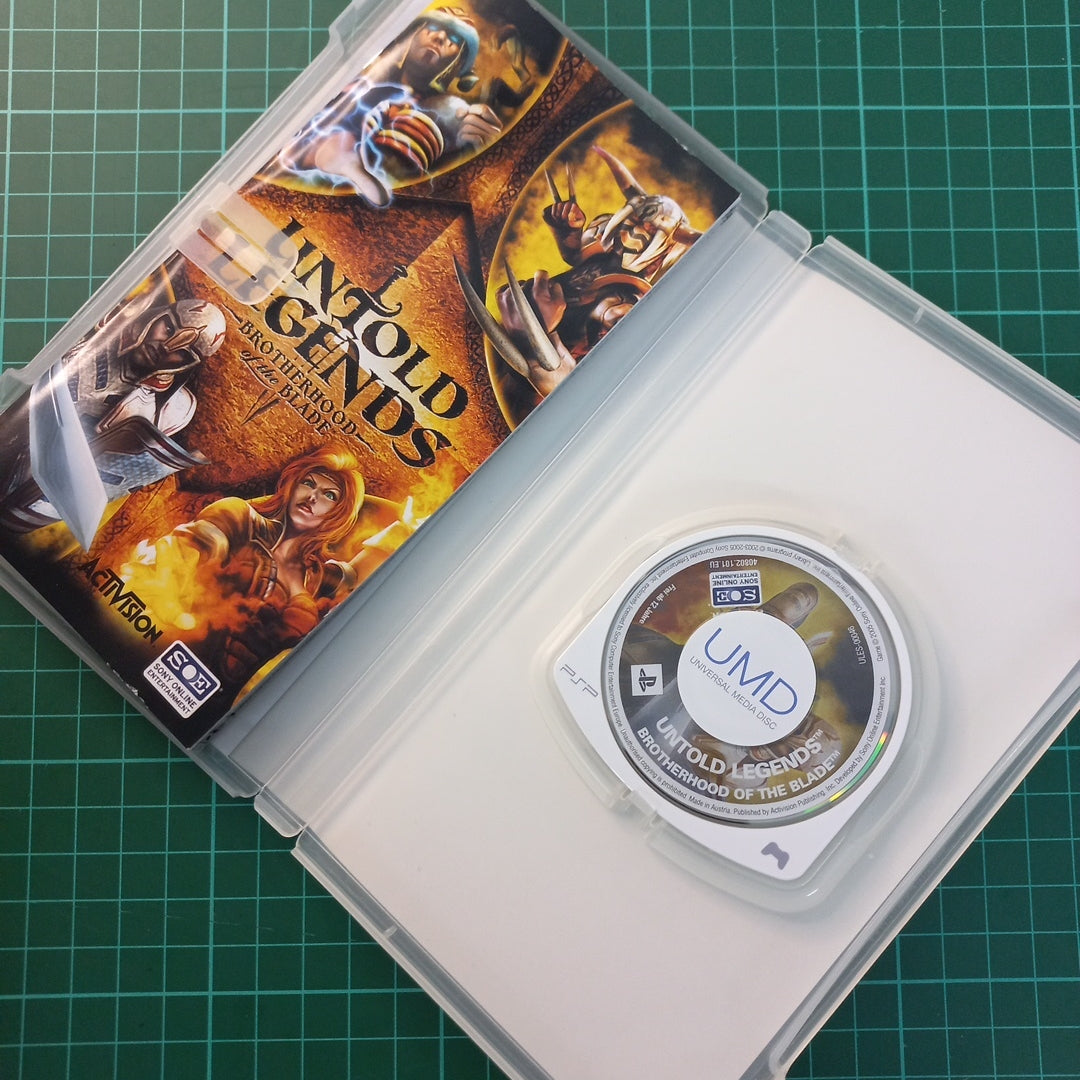 Untold Legends: Brotherhood of the Blade | PSP | Used Game – RetroguySA