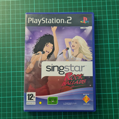 Singstar Rock Ballads | PS2 | Playstaion 2 | Used Game