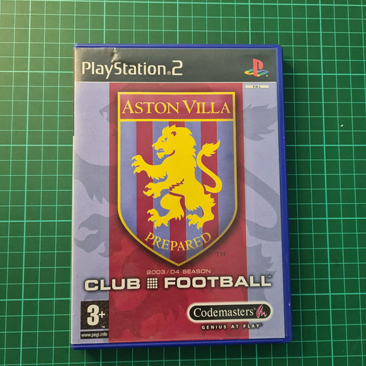 Club Football 03/04: Aston Villa | PS2 | Playstation 2 | Used Game