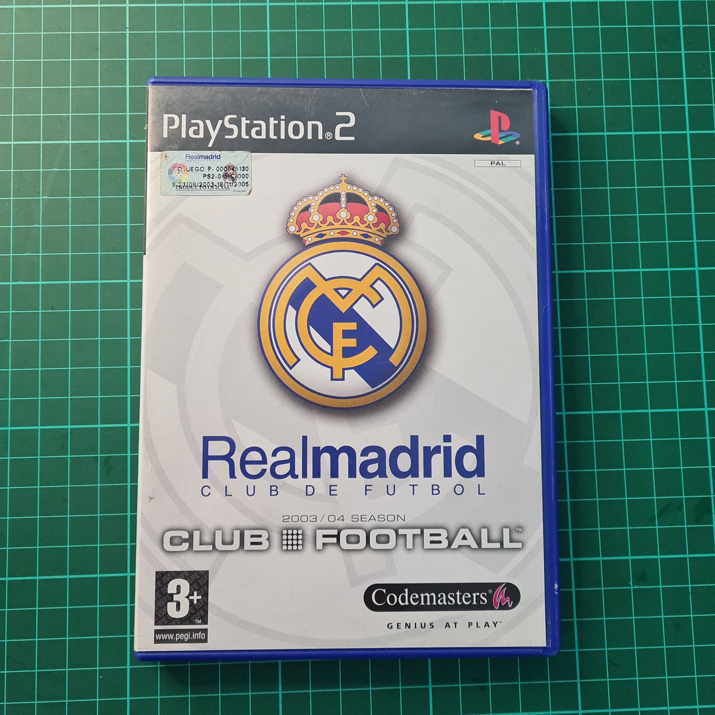 Club Football 03/04: Real Madrid | PS2 | Playstation 2 | Used Game