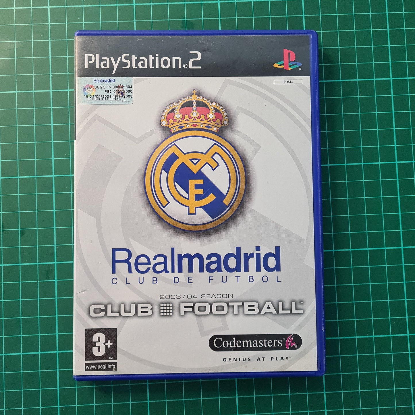 Club Football 03/04: Real Madrid | PS2 | Playstation 2 | Used Game