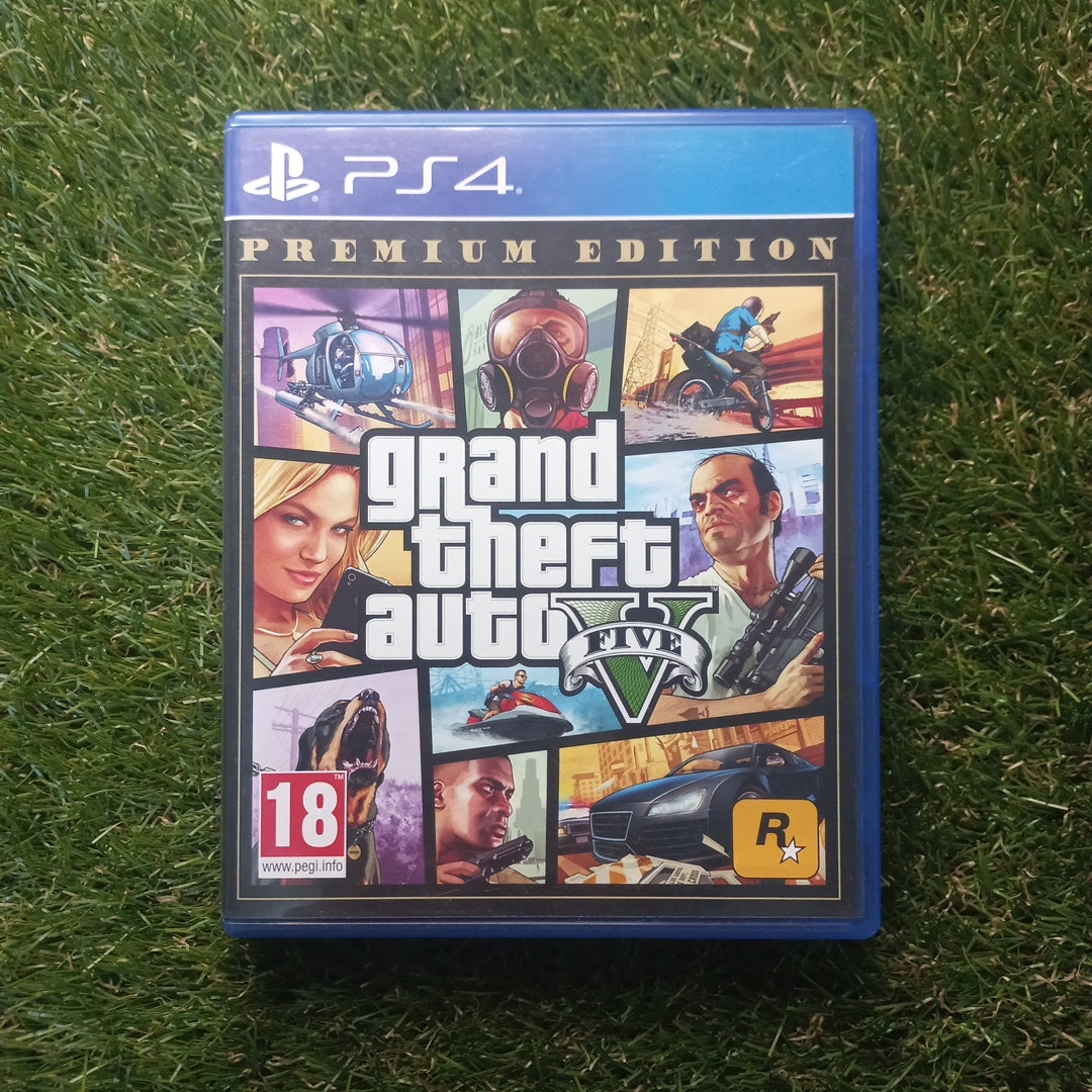 Grand Theft Auto 5 : Premium Adition | PS4 | Playstation 4 | Used Game