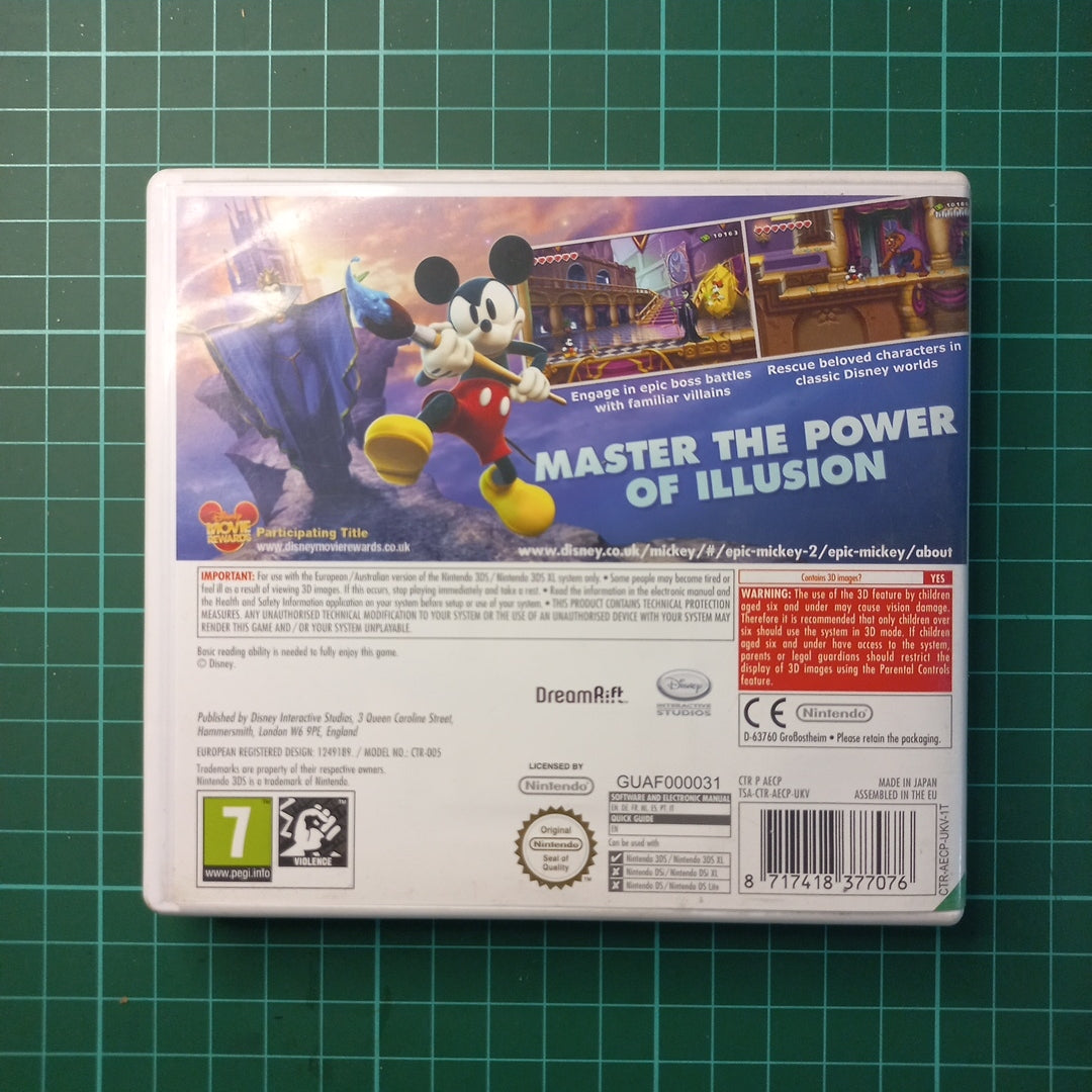 Epic Mickey : Power of Illusion | Nintendo 3DS | Used Game