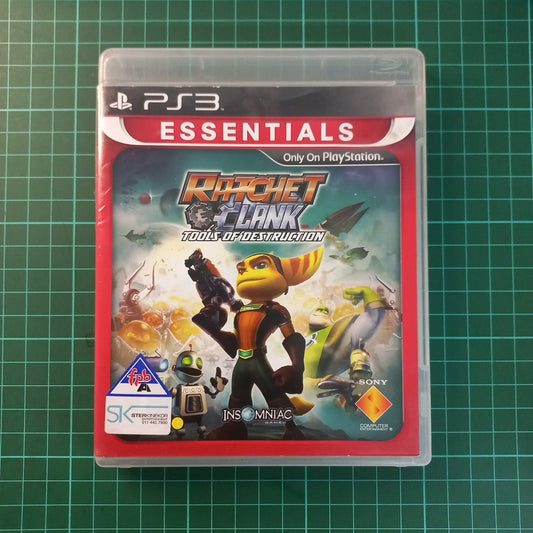 Ratchet and Clank : Tools of Destruction | Playstation 3 | Essentials | PS3 | Used Game