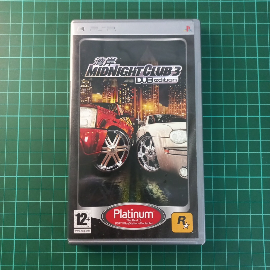 Midnight Club 3 : DUB Edition | PSP | Platinum | Used Game