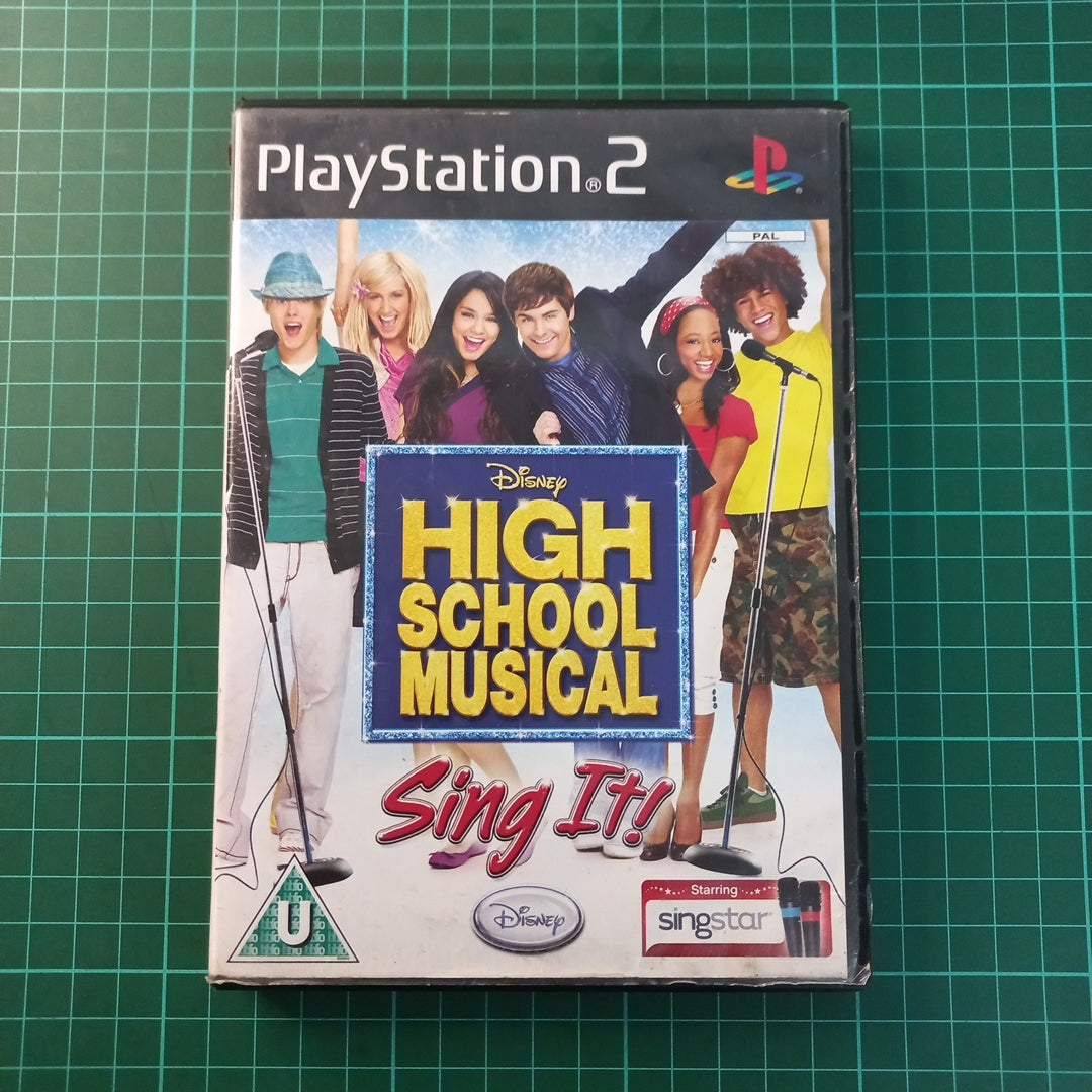 High School Musical: Sing It! | PS2 | PlayStation 2 | Used Game | No Manual