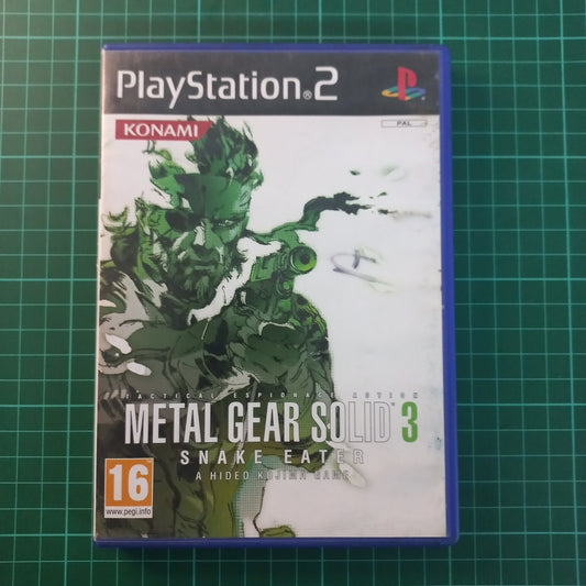 Metal Gear Solid : Snake Eater | PS2 | Playstation 2 | Used Game