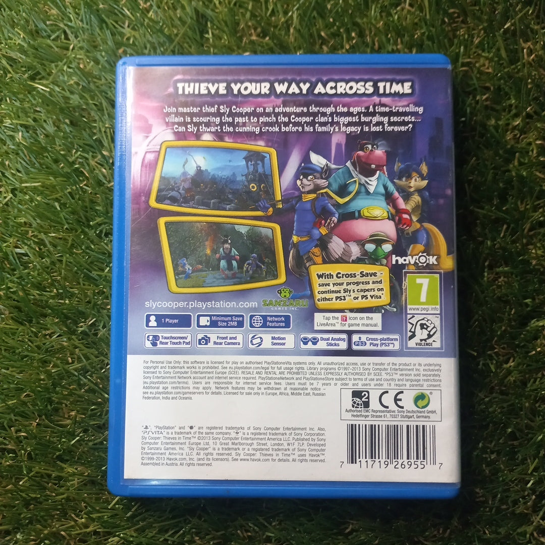 Sly Cooper : Thieves in Time | PS Vita | Playstation | Used Game