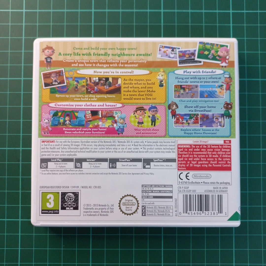 Animal Crossing : New Leaf | Nintendo 3DS | 3DS | Used Game