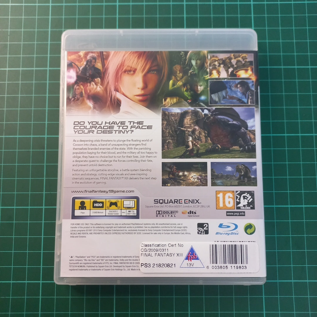 Final Fantasy XIII | Playstation 3 | PS3 | Used Game