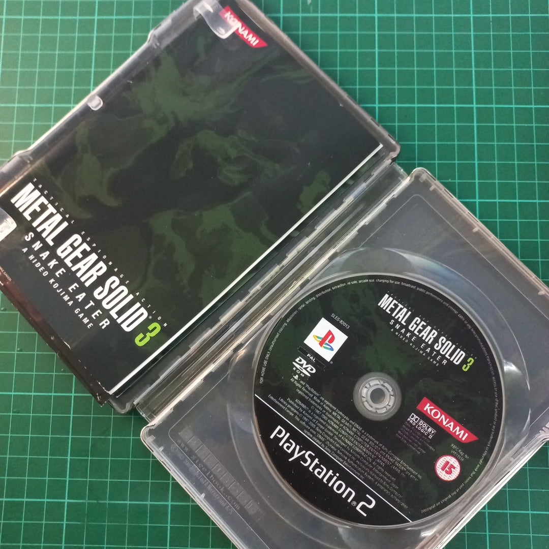 Metal Gear Solid 3 : Snake Eater | Playstation 2 | Steelbook | PS2 | Used Game