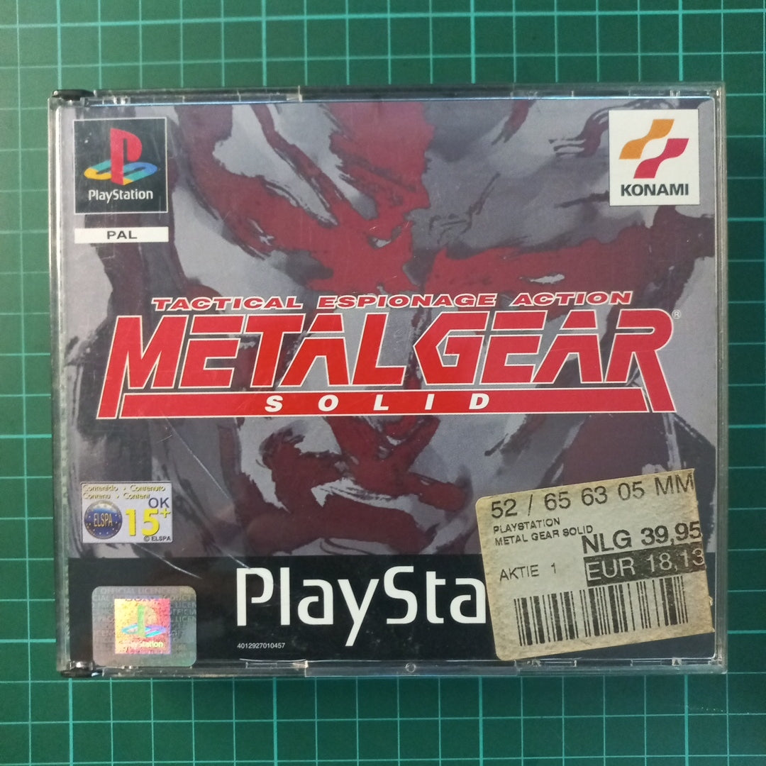 Metal Gear Solid : Tactical Espionage Action | Playstation 1 | PS1 | Used Game