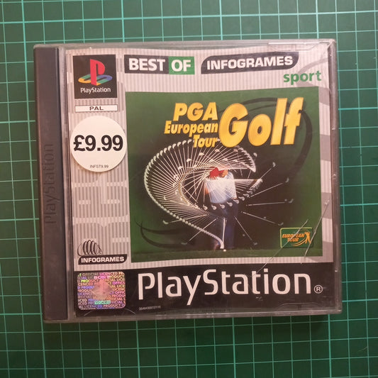 PGA European Tour Golf | PlayStation 1 | PS1 | Used Game