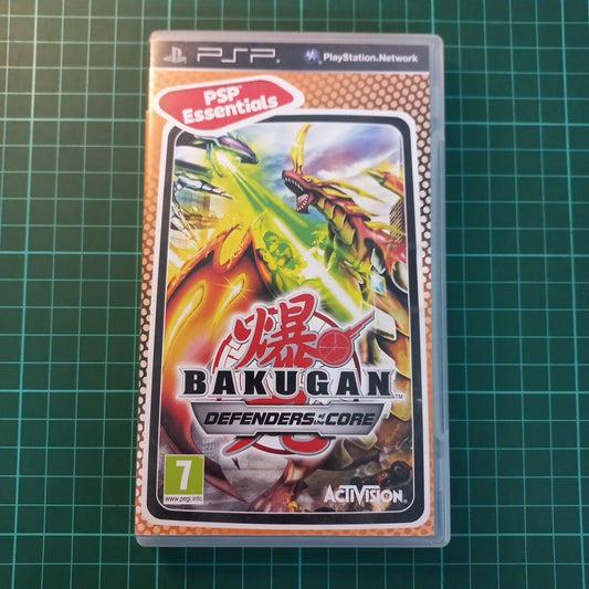 Bakugan : Defenders of the Core | PSP | Essentials | Used Game