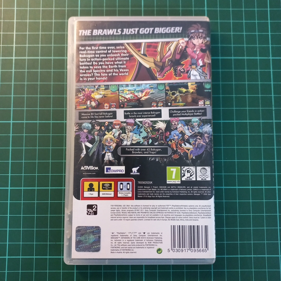 Bakugan : Defenders of the Core | PSP | Essentials | Used Game – RetroguySA