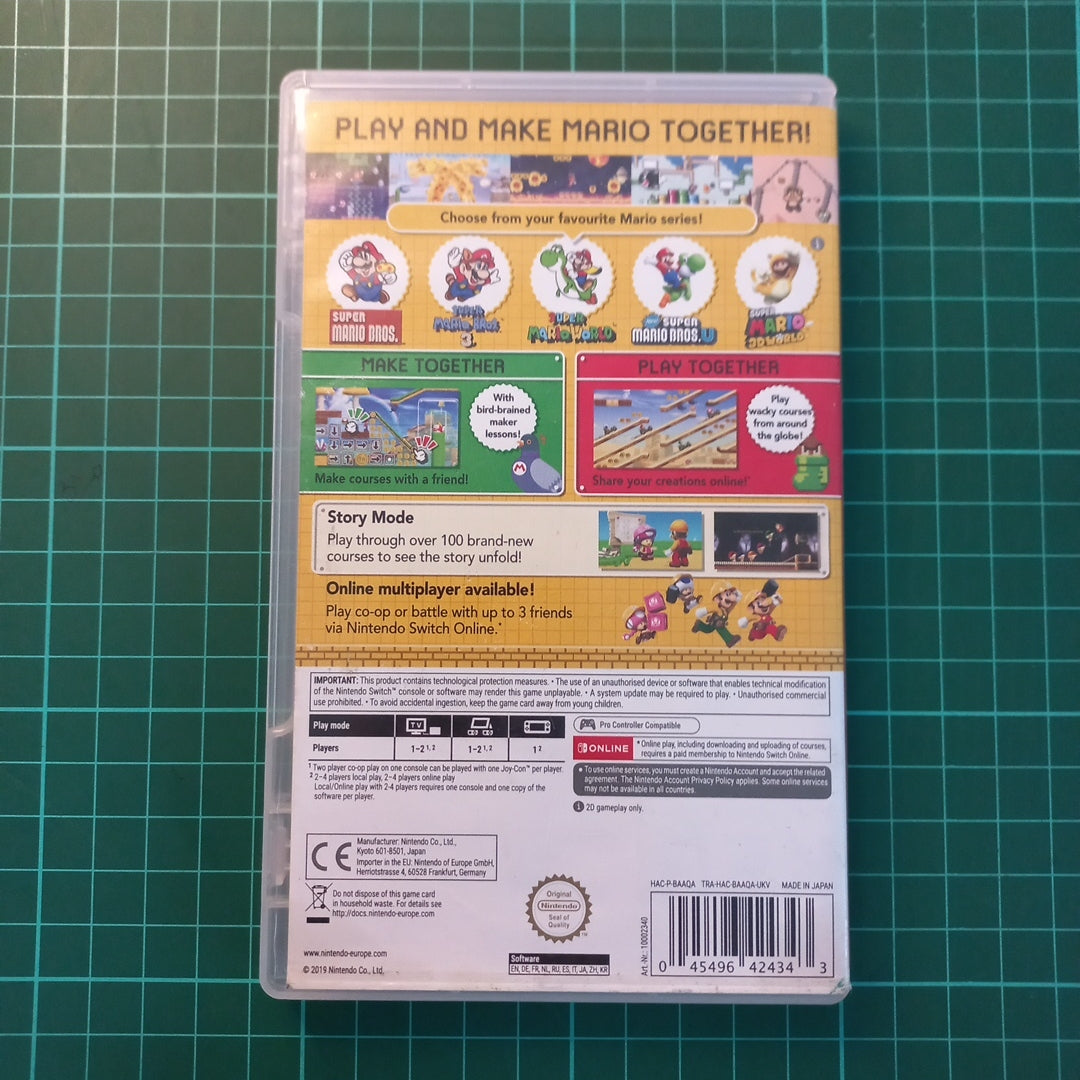 Super Mario Maker 2 | Nintendo Switch | Used Game