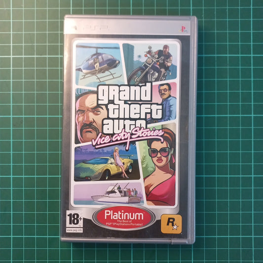 Grand Theft Auto : Vice City Stories | PSP | Platinum | Used Game | No Manual