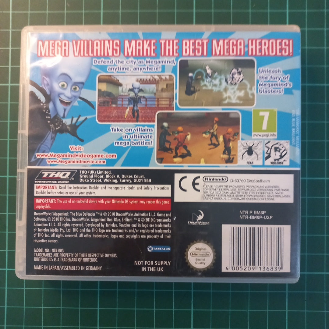 MegaMind: The Blue Defender | Nintendo 3DS | 3DS | Used Game