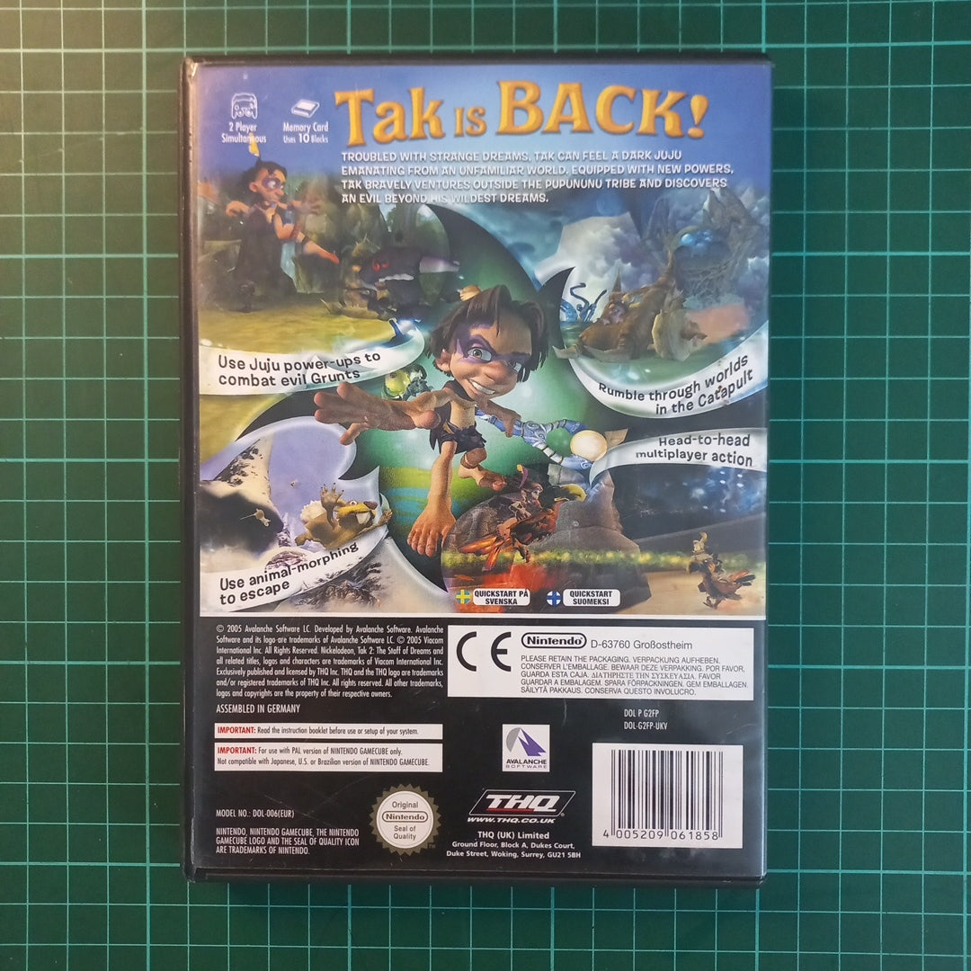 Tak 2 : The Staff of Dreams | Nintendo Game Cube | GameCube | Used Game