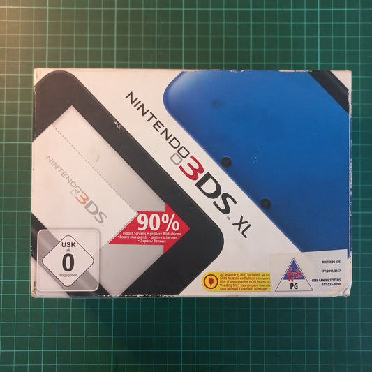 Nintendo 3DS XL Handheld | Blue+Black | Nintendo Handheld | 3DS | Used Handheld