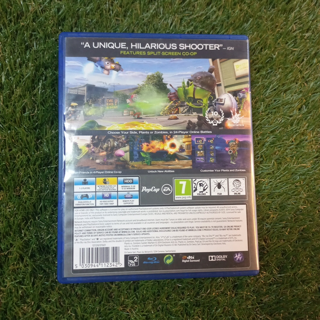 Plants vs Zombies : Garden Warefare | Playstation 4 | PS4 | Used Game