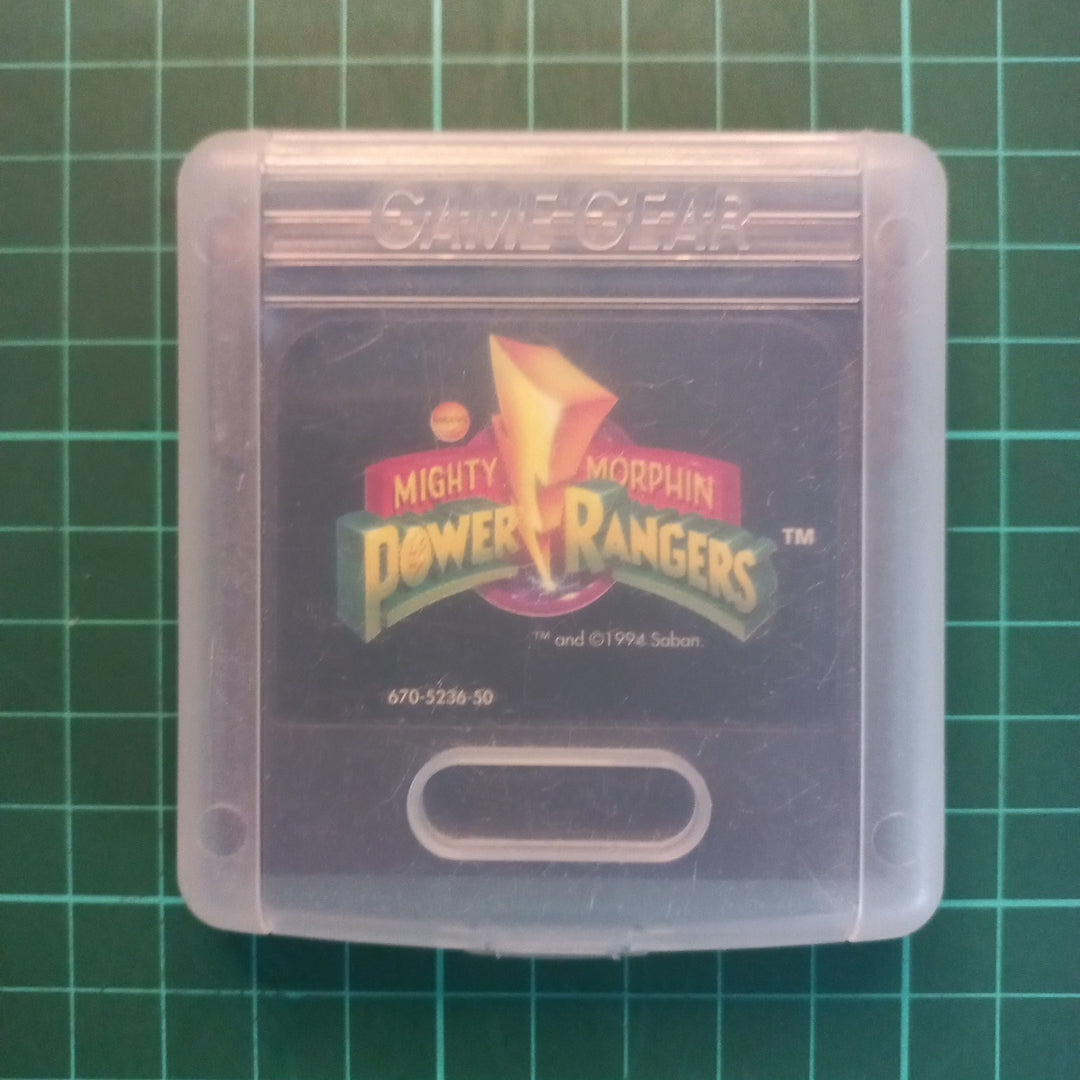 Mighty Morphin Power Rangers | SEGA Game Gear | Used Game