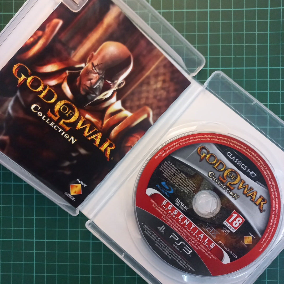 Jogo God of War Collection - PS3 - Sebo dos Games - 10 anos!
