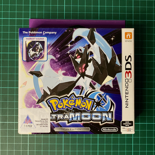 Pokemon: Ultra Moon Fan Edition  | Steelbook | Nintendo 3DS | Used Game