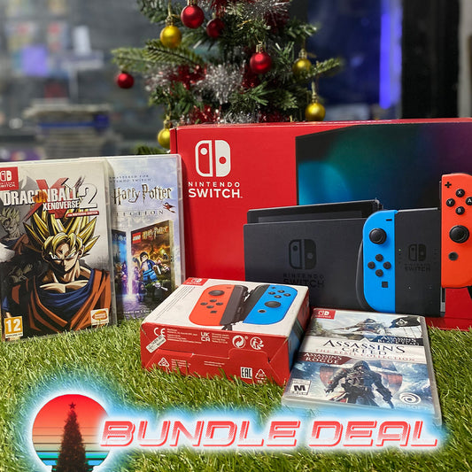 Switch V2 Starter Bundle | Nintendo Switch | Festive Bundle