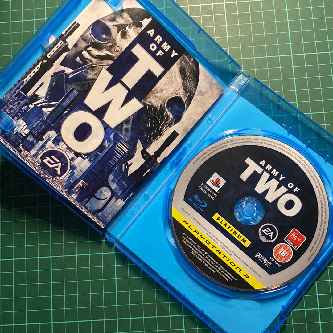 Army of Two | PS3 | Blu Ray Case | Playstation 3 | Platinum | Used Game - RetroguySA