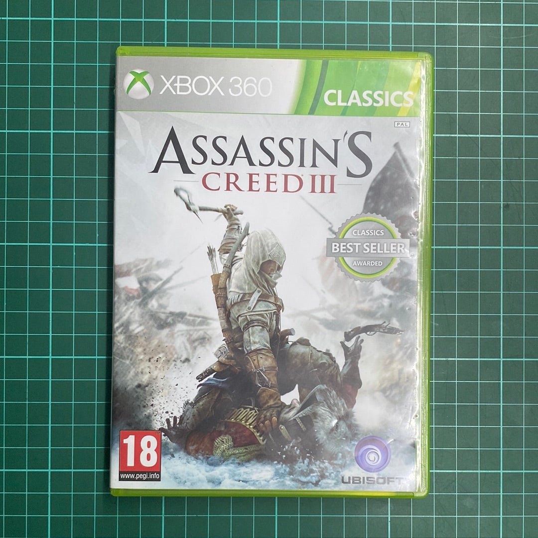 Assassin's Creed 3 (III) | XBOX 360 | Classics | Used Game - RetroguySA