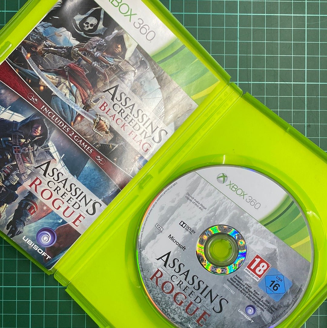 Assassin's Creed IV : Black Flag & Assassin's Creed Rogue | Classics | XBOX 360 | Used Game - RetroguySA