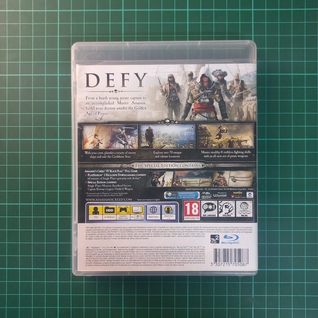 Assassin's Creed IV Black Flag | PS3 | PlayStation 3 | Used Game - RetroguySA