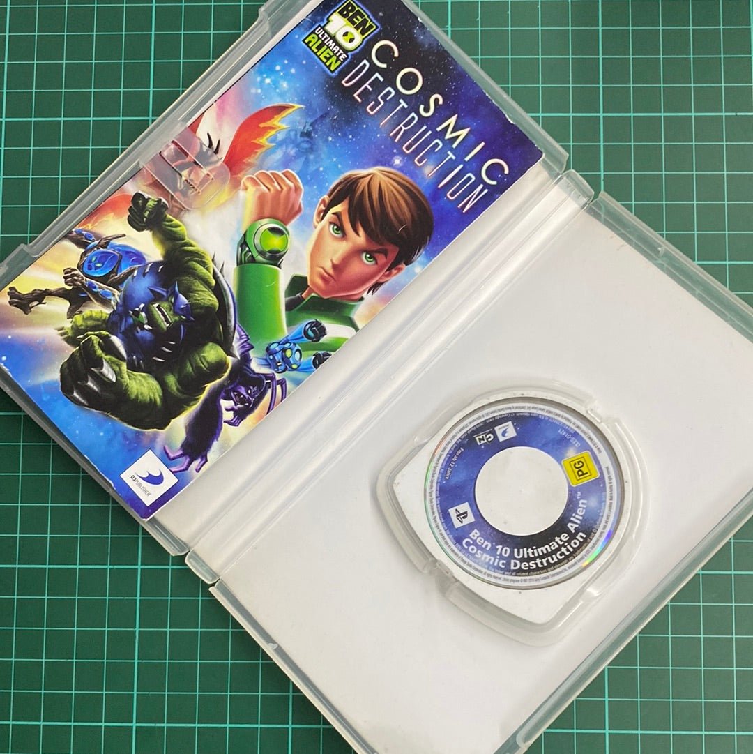 Ben 10 Ultimate Alien: Cosmic Destruction | PSP | PSP Essentials | Used Game - RetroguySA