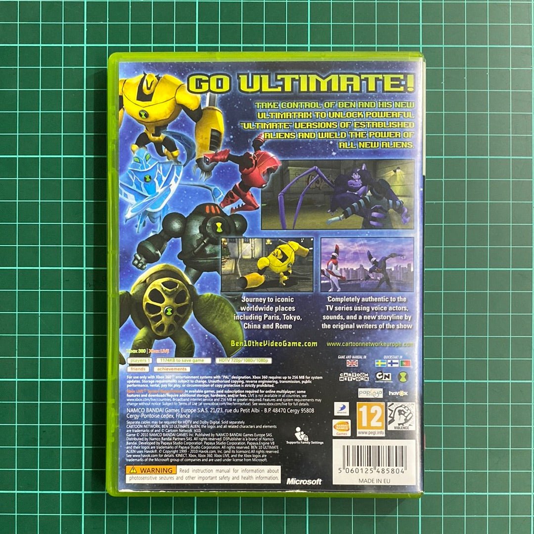 Ben 10 Ultimate Alien: Cosmic Destruction | XBOX 360 | Used Game - RetroguySA