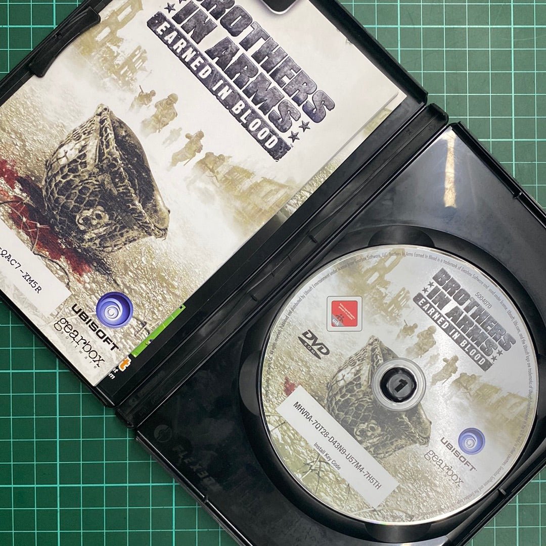 Brothers In Arms: Earned In Blood | Install Key Code Used | Ubisoft | PC | Used Game - RetroguySA