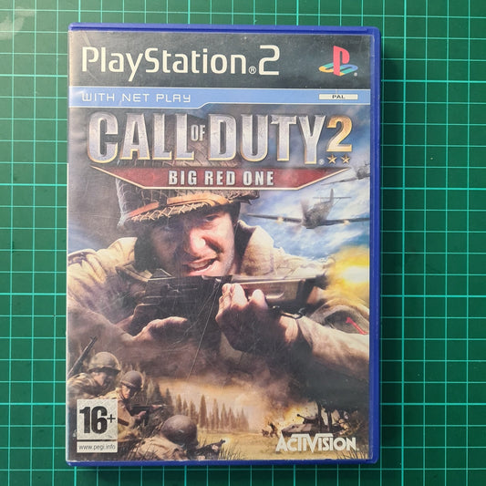 Call of Duty 2: Big Red One | PS2 | Playstation 2 | Used Game - RetroguySA