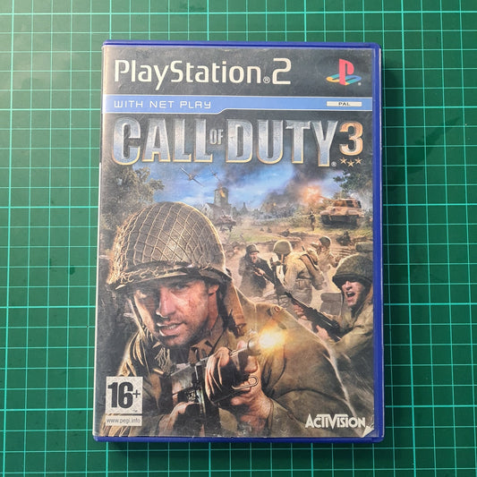 Call of Duty 3 | PS2 | Playstation 2 | Used Game - RetroguySA