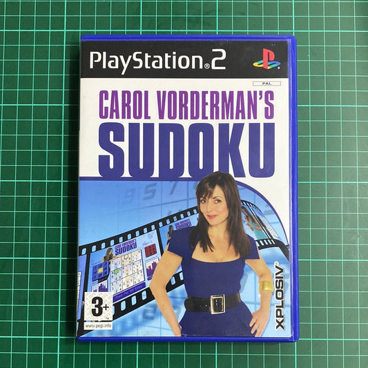 Carol Vorderman's Sudoku | PlayStation 2 | PS2 | Used Game - RetroguySA