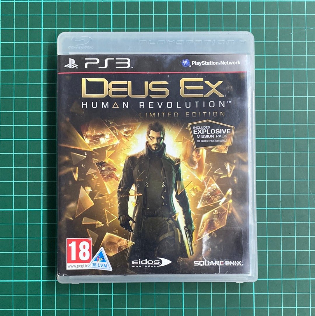 Deus Ex: Human Revolution | Limited Edition | PlayStation 3 | PS3 | Used Game - RetroguySA