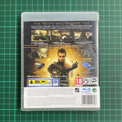 Deus Ex: Human Revolution | Limited Edition | PlayStation 3 | PS3 | Used Game - RetroguySA