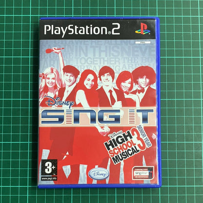 Disney Sing It: High School Musical 3 | PS2 | PlayStation 2 | Used Game - RetroguySA