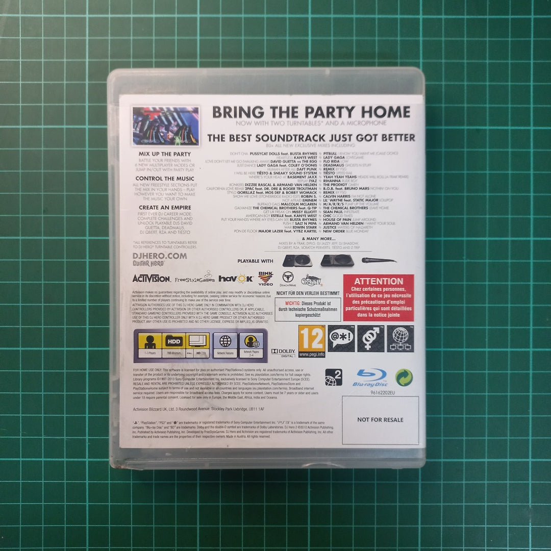 DJ Hero 2 | PS3 | Playstation 3 | Used Game - RetroguySA