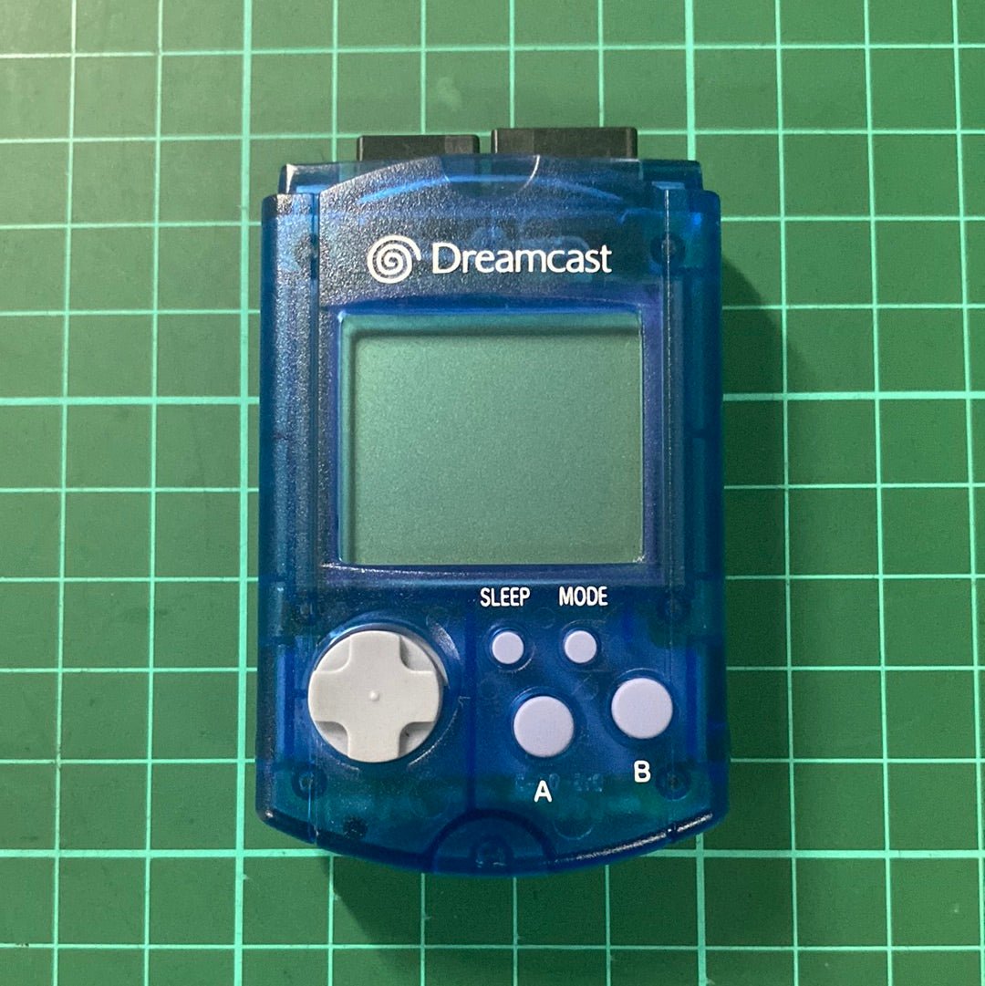 Dreamcast Visual Memory Unit VMU | Blue | Dreamcast | Accessories | Used - RetroguySA