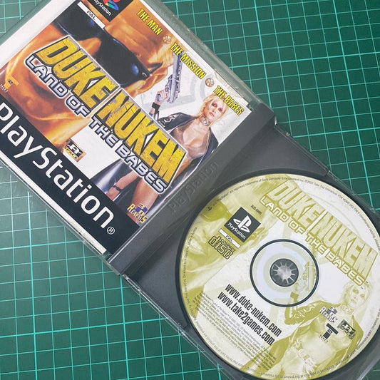 Duke Nukem : Land of Babes | Playstation 1 | PS1 | Used Game - RetroguySA