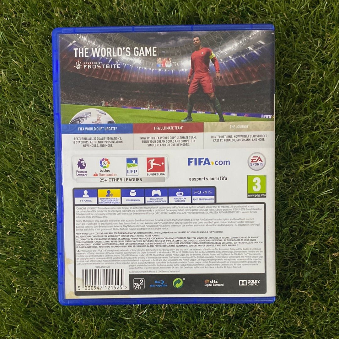 FIFA 18 | World Cup Edition | PlayStation 4 | PS4 | Used Game - RetroguySA