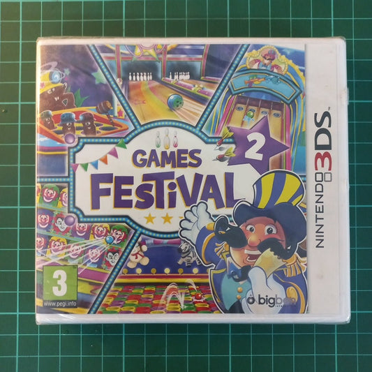 Games Festival 2 | Nintendo 3DS | 3DS | New Sealed - RetroguySA