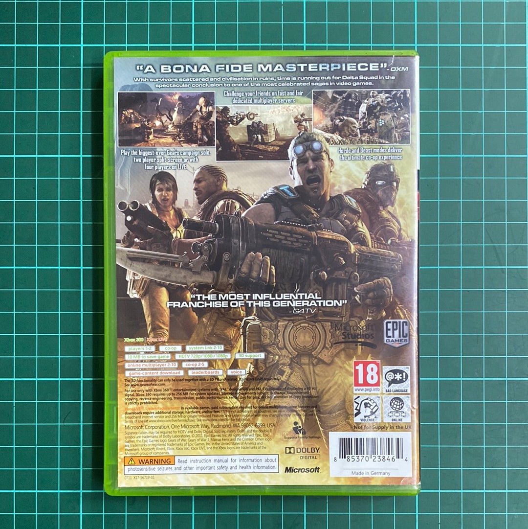 Gears of War 3 | XBOX 360 | Used Game - RetroguySA